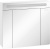 Зеркало-шкаф Edelform Glass 80 с подсветкой