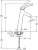 Смеситель для раковины VitrA Nest Trendy A42301EXP Смеситель для раковины VitrA Nest Trendy A42301EXP