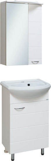 Зеркало-шкаф Runo Кипарис 50