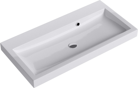 Тумба с раковиной Aqwella 5 stars Империя 80 белый глянец