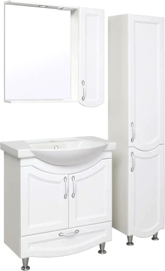 Мебель для ванной Runo Неаполь 75, напольная