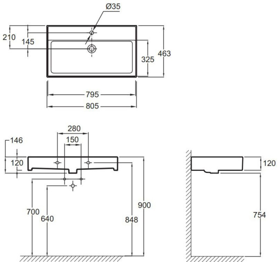 Тумба с раковиной Jacob Delafon Vivienne 80 белый блестящий/насыщенный серый, ручки серые
