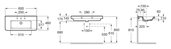Раковина Roca Dama 327784000