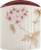 Стакан Croscill Christina 6A0-002O0-0526/660 для зубных щёток, белый Стакан Croscill Christina 6A0-002O0-0526/660 для зубных щёток, белый