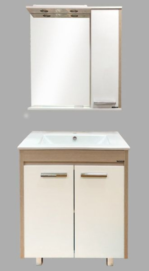 Зеркало Comforty Тулуза 75 сосна лоредо