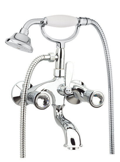 Смеситель для ванны Fiore Venere Sky Swarovski® 13CR0600, хром