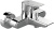 Смеситель для ванны Ideal Standard Tesi A6583AA