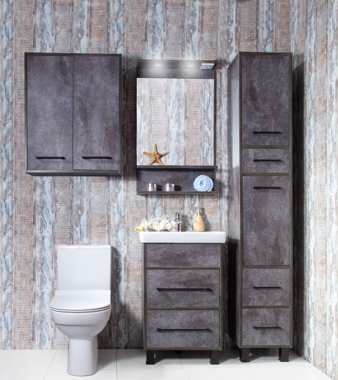 Шкаф Бриклаер Чили 62 цемент