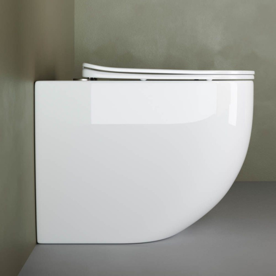 Приставной унитаз Ceramicanova Mia Rimless CN1810