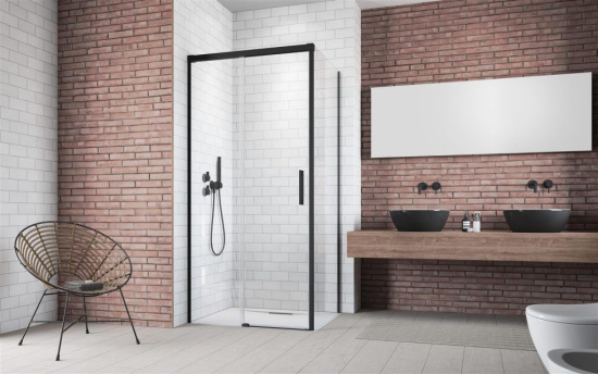 Душевой уголок Radaway Idea Black KDJ 120x110 L