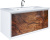 Тумба с раковиной Marka One Seattle 90П wood