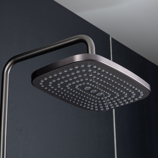 Душевая стойка Gappo G2448-9, оружейная сталь