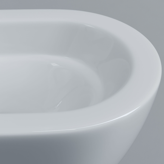 Унитаз подвесной Ceramicanova Alba торнадо 3.0 CN11005T с сидением