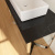 Консоль Villeroy & Boch Antheus 120 nero marquina, мраморная столешница