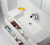Тумба с раковиной BelBagno Ancona-N 90 bianco lucido подвесная Тумба с раковиной BelBagno Ancona-N 90 bianco lucido подвесная