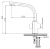 Смеситель для кухни Zorg Clean Water ZR 311 YF- кварц