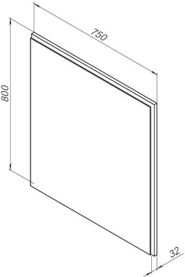 Мебель для ванной Aquanet Беркли 80