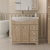 Тумба с раковиной Style Line Олеандр-2 82 R, напольная, люкс, карпатская ель Тумба с раковиной Style Line Олеандр-2 82 R, напольная, люкс, карпатская ель