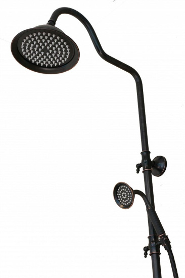 Душевая стойка Boch mann Diva черная матовая