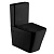 Унитаз-компакт WeltWasser SK Gelbach 001 XL MT-BL черный матовый