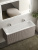 Тумба с раковиной Sancos Snob R 120 Doha Soft SNR120SM, подвесная Тумба с раковиной Sancos Snob R 120 Doha Soft SNR120SM, подвесная