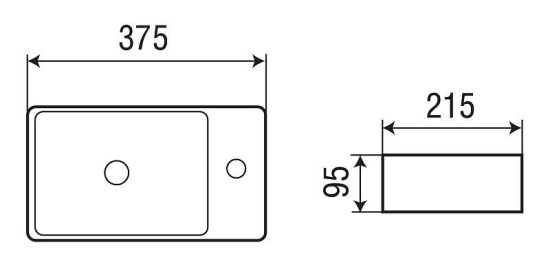 Раковина WeltWasser Aisbach 5111 R