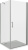 Душевой уголок Good Door Mokka DR+SP 100х100х185 см
