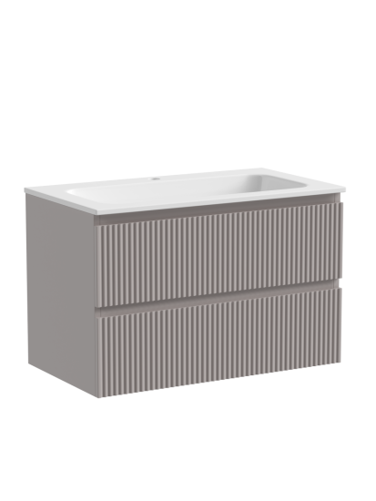 Тумба с раковиной Sancos Snob R 70 Doha Soft SNR70SM, подвесная