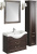 Зеркало Roca America Evolution W 70x86, дуб темный