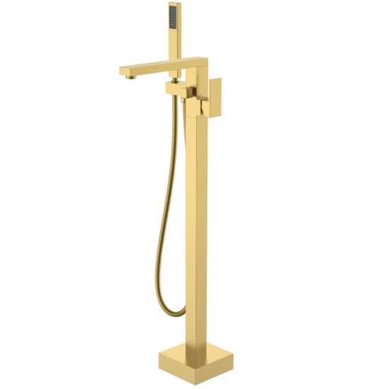 Напольный смеситель для ванны Boheme Qubic 479-MG