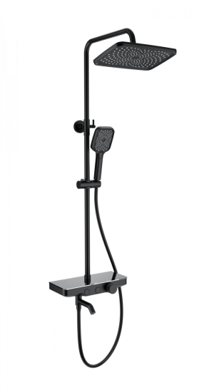 Душевая стойка Wonzon & Woghand WW-B3099-A-MB с термостатом