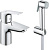 Смеситель для раковины Grohe Start Edge 23773001 с гигиеническим душем