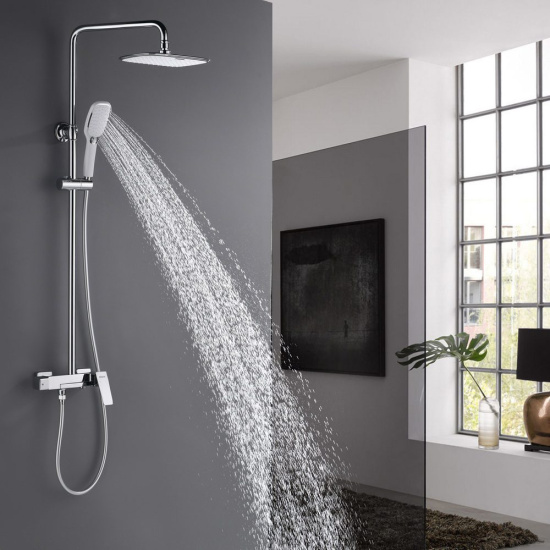 Душевая стойка Black&White Universe 8500CUK