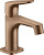 Смеситель для раковины Axor Citterio M 34016310. шлифованное красное золото