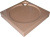 Поддон для душа GuteWetter Deluxe 90x90x16 Q терракот