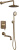 Душевой комплект Bronze de Luxe 10137DF Душевой комплект Bronze de Luxe 10137DF