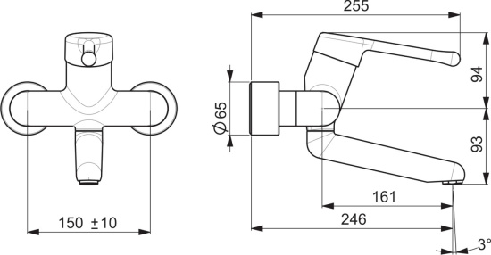 Смеситель для раковины Oras Medipro 5526A