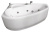 Акриловая ванна Triton Пеарл-шелл 160x104 см R