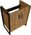 Тумба с раковиной 1MarKa Grunge Loft 70Н дуб вотан