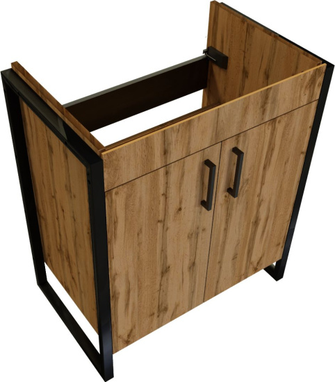 Тумба с раковиной 1MarKa Grunge Loft 70Н дуб вотан