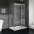 Душевой уголок Good Door Galaxy WTW+SP-C-СН 150x90, профиль хром Душевой уголок Good Door Galaxy WTW+SP-C-СН 150x90, профиль хром