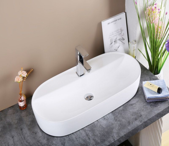 Накладная раковина CeramaLux D1347