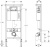 Инсталляция для унитаза Mepa VariVIT A31 514811 Инсталляция для унитаза Mepa VariVIT A31 514811
