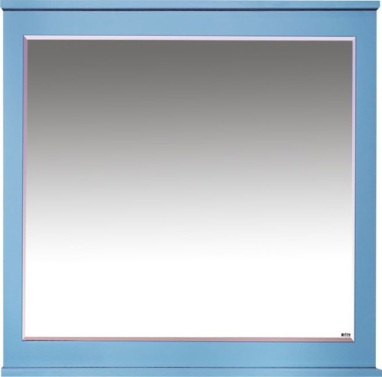 Зеркало Misty Марта 80 голубое матовое