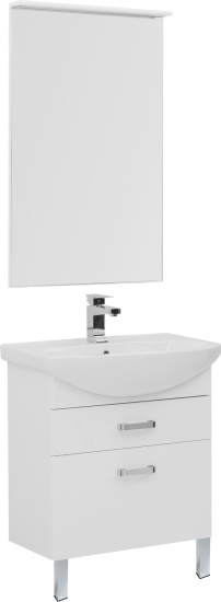 Мебель для ванной Aquanet Ирис 65 2 ящика