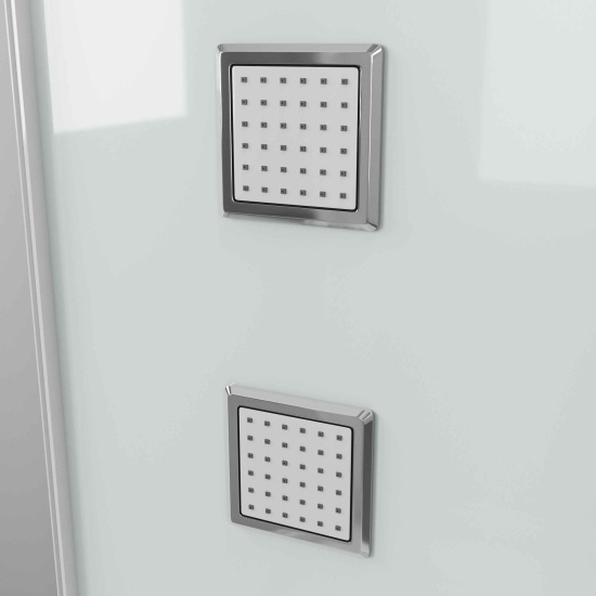 Душевая кабина Grossman GR-122 100x80 см белая