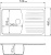 Мойка кухонная Rossinka RS76-47SW white