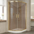 Душевой уголок Vegas Glass ZS-F 100*80 09 05 профиль золото, стекло бронза Душевой уголок Vegas Glass ZS-F 100*80 09 05 профиль золото, стекло бронза