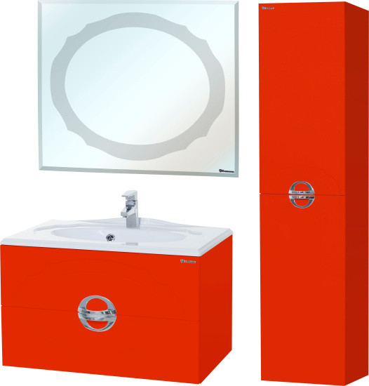 Мебель для ванной Bellezza Флоренция 100 красная