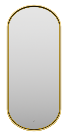 Зеркало Brevita Сатурн 50x115 золото